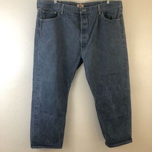 Levi’s 501  Blue Jeans button fly size 46w 30L